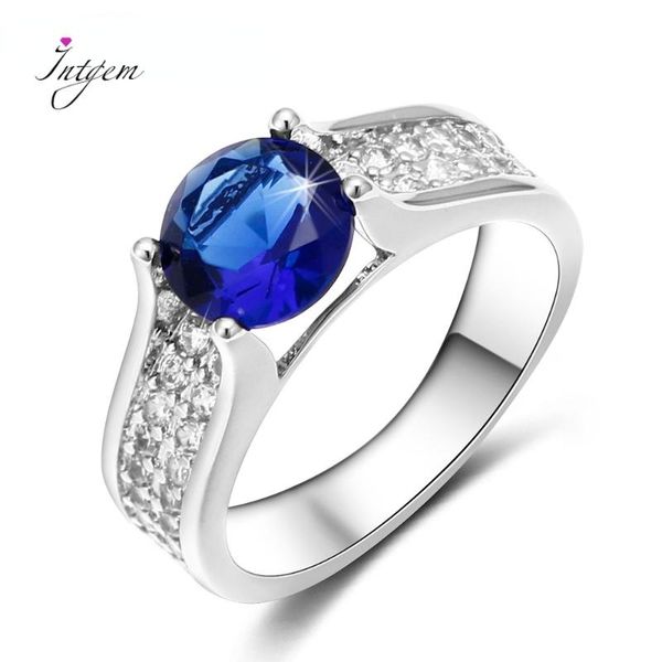 

wedding rings cubic zirconia fashion jewelry dainty engagement party ring for women promise couple gift wholesale, Slivery;golden