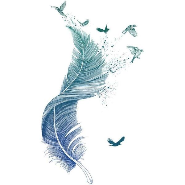 

wall stickers feathers decals for bedroom mural as decor living room,gift