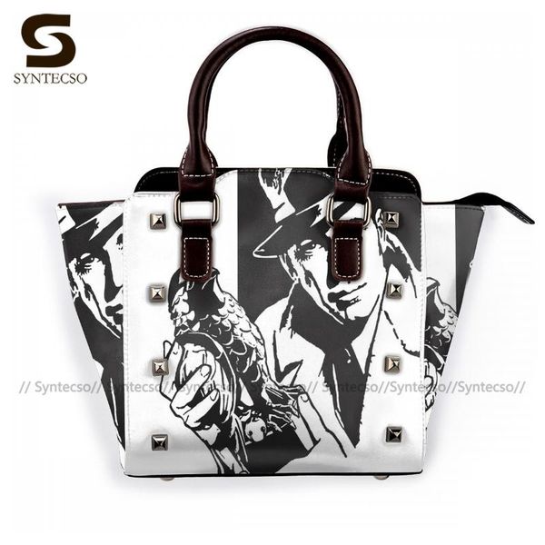 

evening bags villain shoulder bag retro leather handbag shopping woman gifts