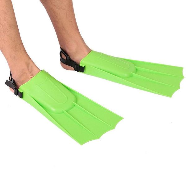 

fins & gloves 1 pair snorkeling diving swim short flippers with adjustable heel