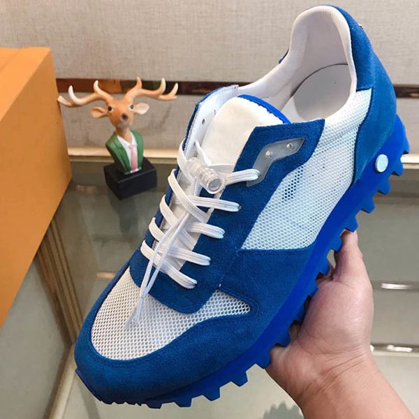 

latest arrival fashion luxury mens shoes mesh gauze suede sole circle flower designer shoe size 38-44 model 395559548, Black