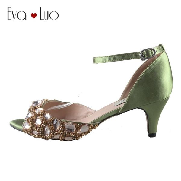 

dress shoes chs814 dhl custom made olive green african with matching bag set high heels women pumps wedding, Black