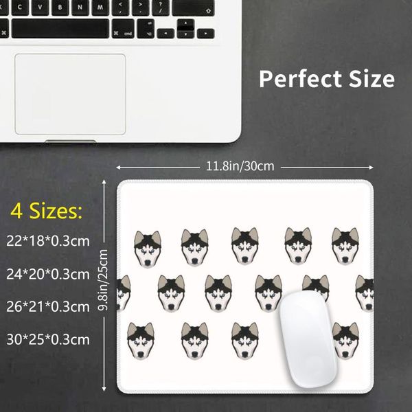

mouse pads & wrist rests siberian husky pad diy print mom dog dad lover pomeranian akita inu owner alaskan