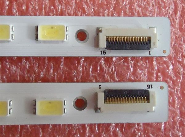 

effects 2pieces/lot for kdl-55hx72d lj64-02893a lj64-02894a lty550hq03 led strip sts550a27-60led-rev.4 60led 618mm