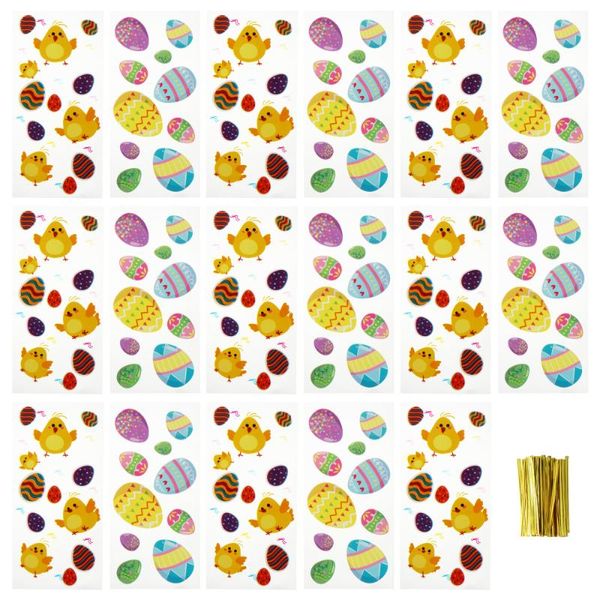 

gift wrap 200pcs easter candy packing bags biscuit baking wrapping