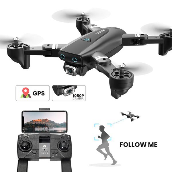 

drone with 1080p hd camera fov 110Â° wifi fpv live video foldable profesional dron quadcopter gps follow me 17 mins drones