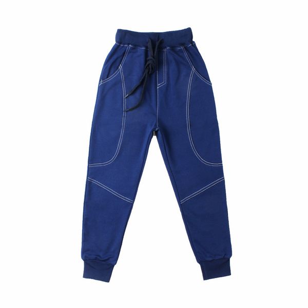

children trousers casual sweater pants for kids boy cotton pant soft bottoms baby spring trouser 535693691183, Blue