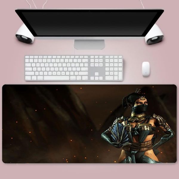 

mouse pads & wrist rests mousepad hd pattern office desk padmouse anime keyboard computer large xxl 900x400mm play mats for csgo pad battle