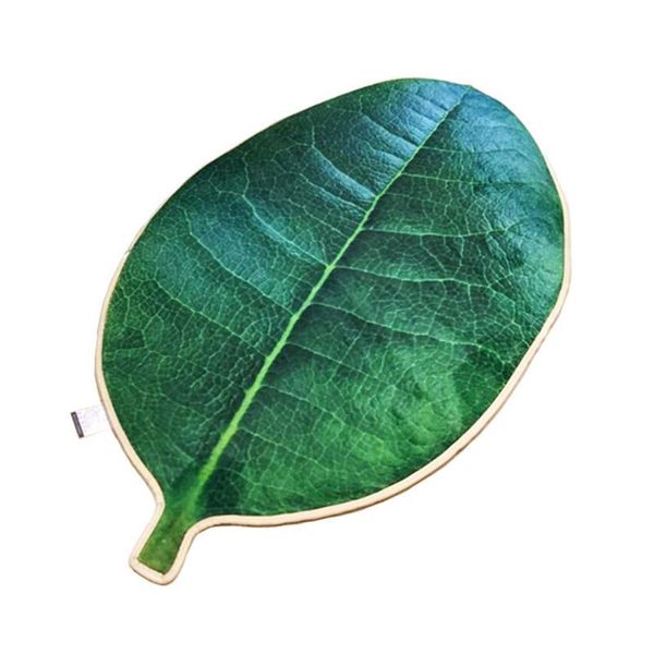 

cushion/decorative pillow household products creative bedroom carpet bathroom non slip mat leaf crawling office