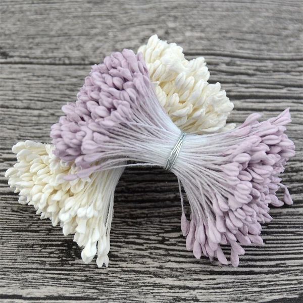 

decorative flowers & wreaths 350pcs 5mm mini stamen matte handmade artificial for wedding party home decoration diy scrapbook cake craft acc