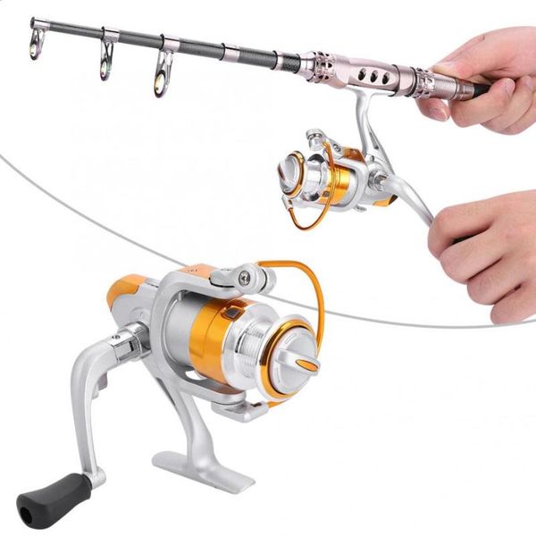 

spinning fishing reel 12bb + 1 bearing balls 1000-7000 series metal coil boat rock wheel accessories baitcasting reels