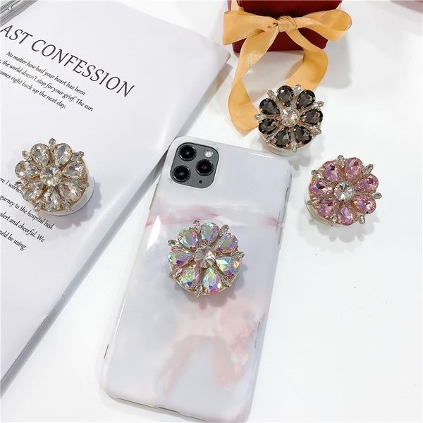 

cell phone mounts & holders luxury net red rhinestone mobile holder finger accessories for girp