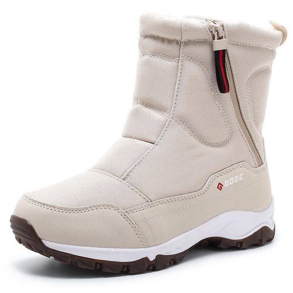 

boots women women's winter shoes woman snow for ankle, Black