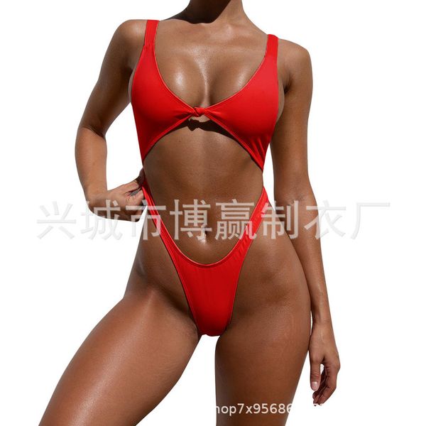 

2021 split women's gilded three point swimsuit bikini, White;black