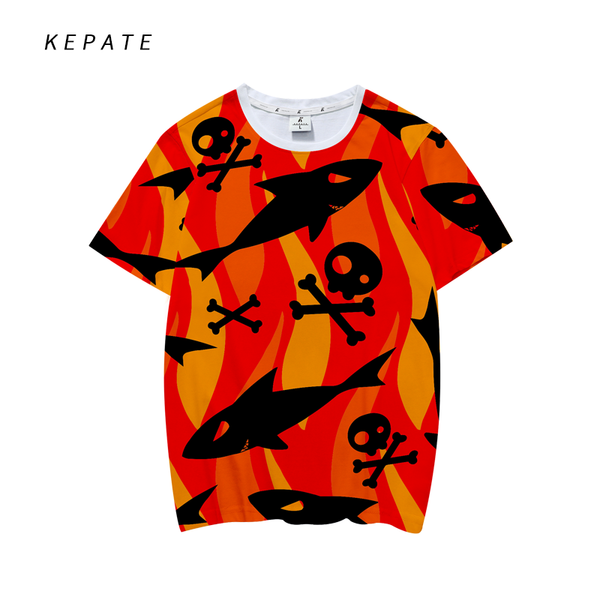 

men's t-shirts 2021 summer t-shirt 3d printed custom tshirt casual fashion men t shirt funny streetwear hip-hop short sleeve, White;black