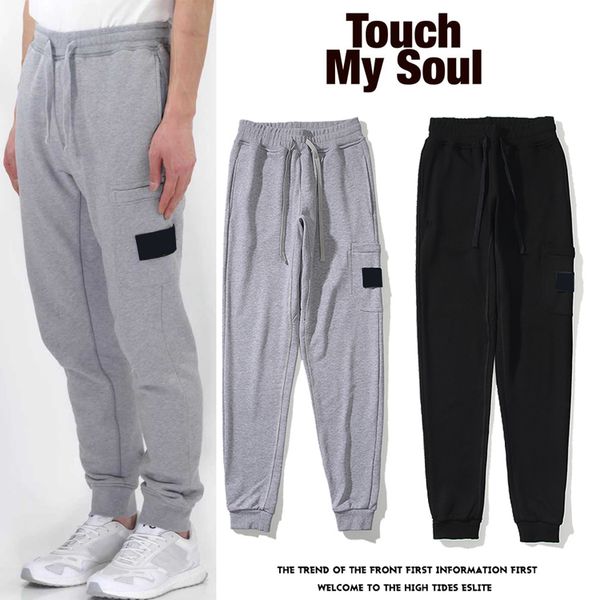 

Cptopstoeny konng gonng pants New stone Mens Womens island high quality Designer Branded Sports Pants Sweatpants Joggers Casual Streetwear T, Black