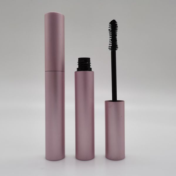 Wimpern-Make-up-Mascara-Verlängerung, langlebige Curling-Wimpernbürste mit rosafarbener Aluminiumtube, 8 ml