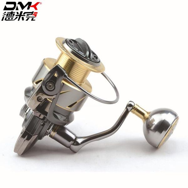

800-5000 size spinning fishing reel 5.2:1/11+1bb steering-wheel cnc handle molinete para pesca moulinet peche baitcasting reels