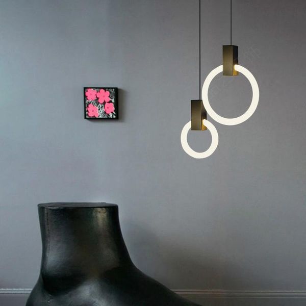 

pendant lamps nordic golden lights modern designer hanglamp for dining room bedroom cafe bar decor home loft e27 luminaire suspension
