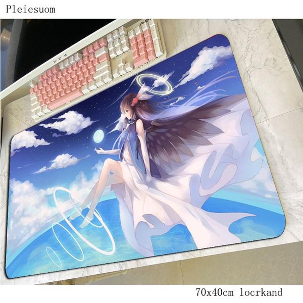 

mouse pads & wrist rests girl anime pad gamer arrival 70x40cm notbook mat gaming mousepad large esports pc desk padmouse mats