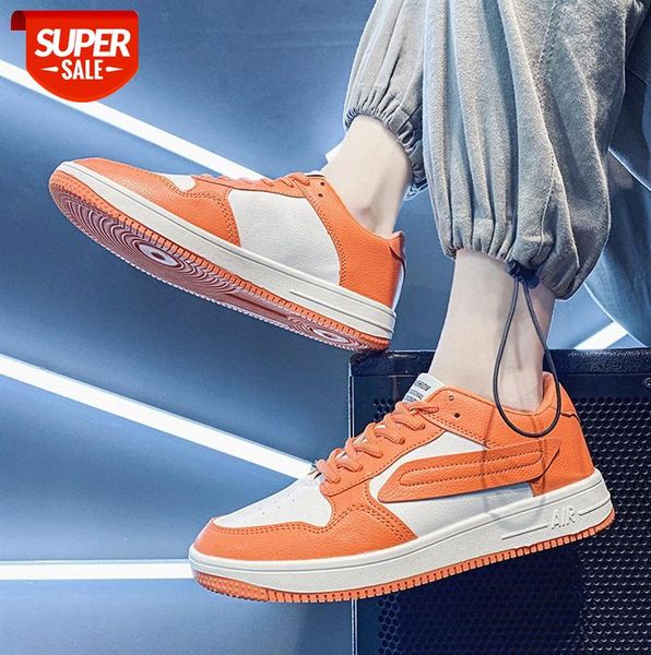 

men's shoes korean sports and leisure low-sneakers breathable hong kong style youth trendy #kg3t