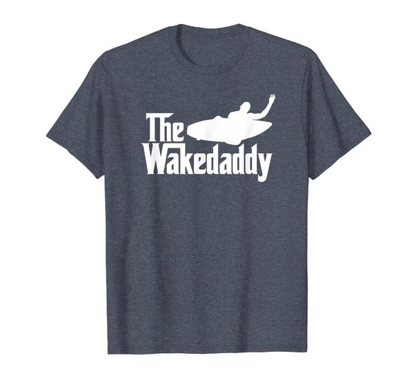 

wakedaddy wakesurfing wake surf shirt for pro wakesurfer, White;black