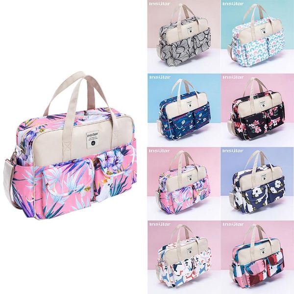 

insular waterproof diaper bag large capacity handbag messenger travel multifunctional maternity mother baby stroller bags