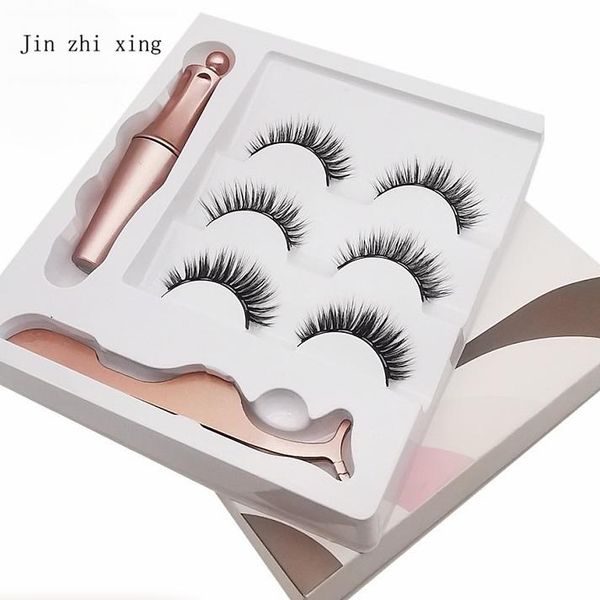 

magnetic eyelashes handmade false eyelash eyeliner eye lash professional lashes short