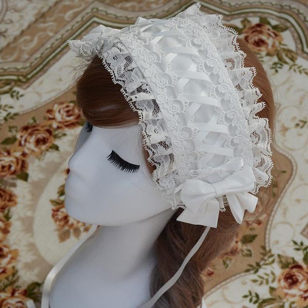 

other event & party supplies japanese sweet bow lace headdress headband cosplay lolit multicolor optional halloween accessories for women