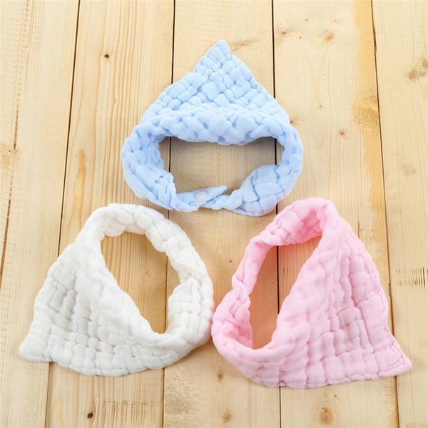 Аксессуары для волос Baby Bibs Младенческие мальчики Девочки Bandana Bib Bubp Ткань Хлопок Треугольник Шарф Воротник