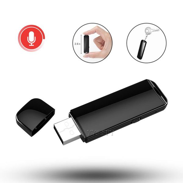 

digital voice recorder usb activated u disk flash drive 20 hours audio sound recording tiny mini portable gravador de voz for pc