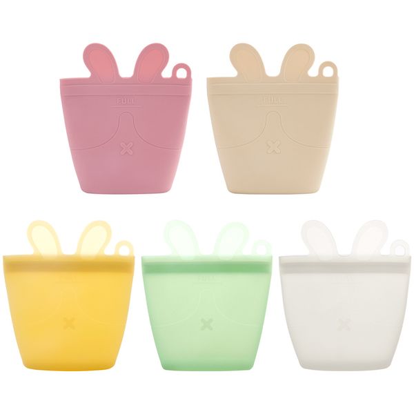 

portable travel childrens snack bag solid food container for cereals snack box seal fresh food storage snacks baby stuff