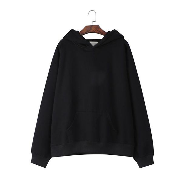 

21ss new men's hoodies women's sportswear fashion street hip hop round neck pure cotton luxury designer clothing pullover sweatshi, Black