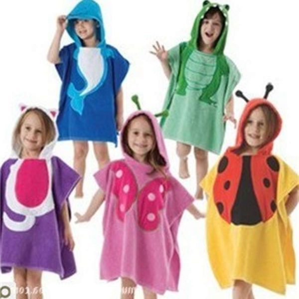 

bathrobe thickened children's animal baby bathrobe bath towel cartoon modeling cape