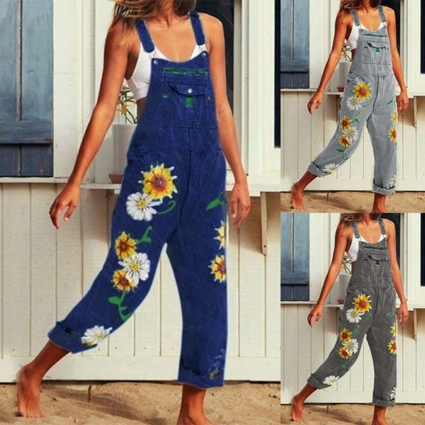 

jumper overalls cami loose romper oversize women's fashion denim bib pants long rompers jumpsuits &, Black;white