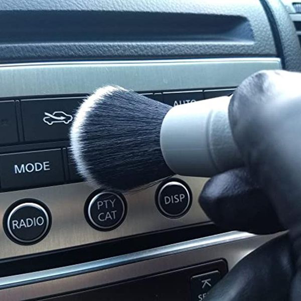 

car sponge vents 1pc cleaning brushes 24cm detailing engine wheels kit seat gaps