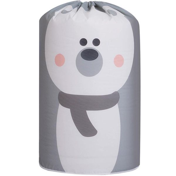 

cute cartoon household quilts bag clothes storage bags, moisture-proof dustproof clothing blanket packing with drawstring bags
