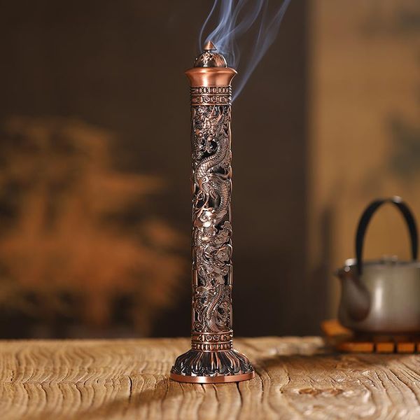 

fragrance lamps copper luxury incense burner stick holder church vintage handmade sandalwood house incensario home decor 50