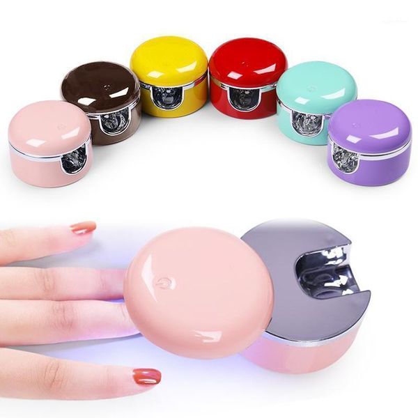 

mini monodactylism led uv lamp nail dryer usb portable potherapy machine quick-drying small baking not black1