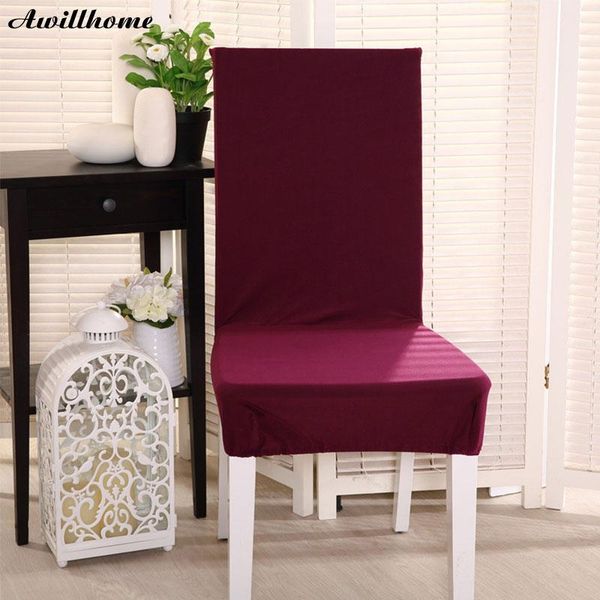 

chair covers awillhome spandex cover for dinner room el wedding banquet 1 pc