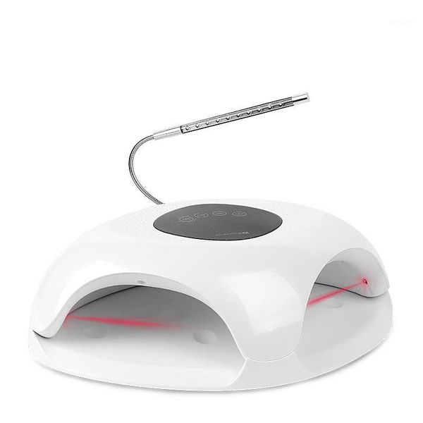 

nail dryer 48w dual uv led lamp for gel polish curing light with infrared sensor1