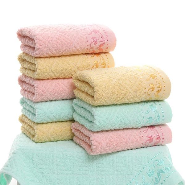 

towel christmas soft super quality 33x74cm small orchid jacquard cotton absorbent wash towels