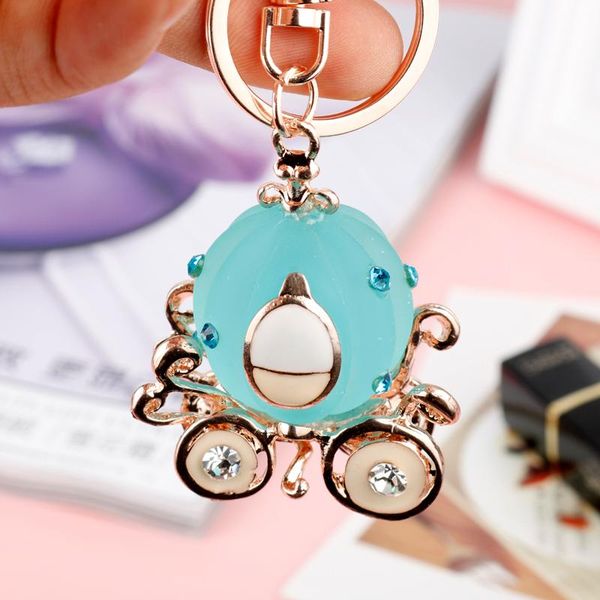

keychains dongsheng wholesale 12pcs cinde rella pumpkin carriage keychain for wedding favors and gifts souvenirs suppliess, Silver