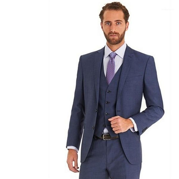 

men's suits & blazers mens slim fit wedding for men lapel tuxedos groomsmen suit (jacket+pants+vest)1 of2s, White;black