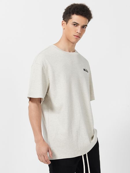 

factory brand ch chinism 2021ss ch back printed short sleeve t-shirt for men q4ai, White;black