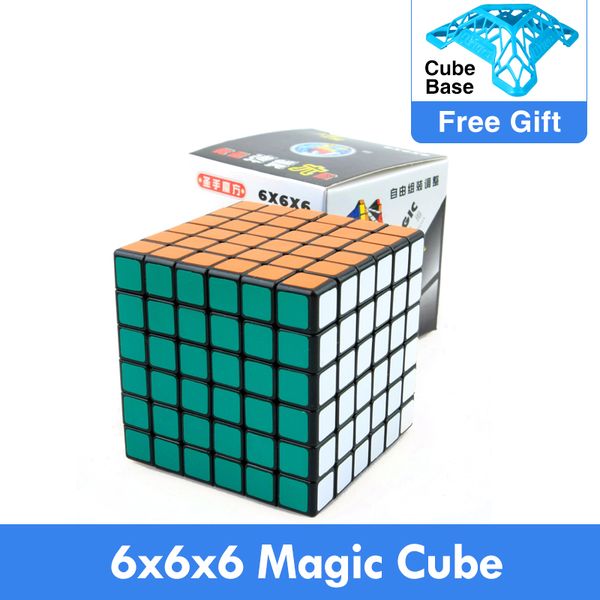 

6x6x6 shengshou high speed cube puzzle magic 6-layers professional 6.7cm sengso 6x6 learning educational cubo magico toys