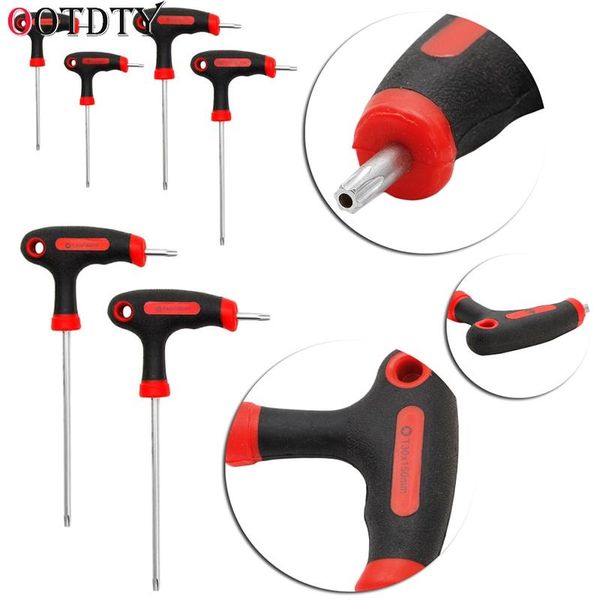 

hand tools ootdty t-handle grip torx & hex allen key screwdriver driver tool t10/t15/t20/t25/t30/t40