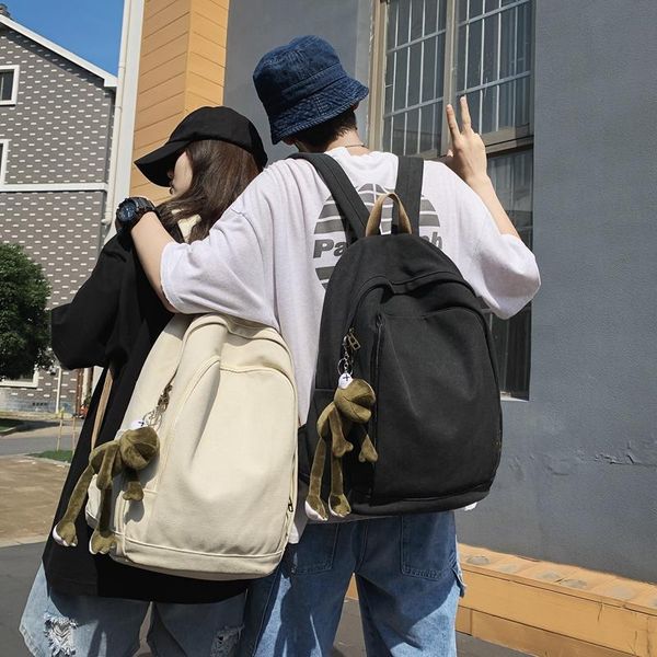 

backpack fashion canvas women anti-theft shoulder bag school for teenager girls backapck female
