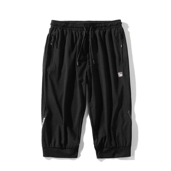 

6xl 5xl 2021 plus size casual shorts big leisure male summer loose youth fashion sports elastic force men's, White;black