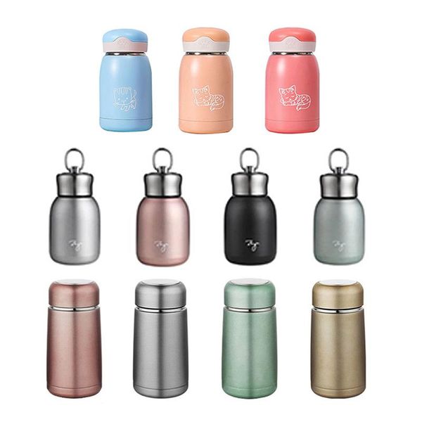 

mini coffee vacuum flasks lovely stainless steel portable travel water bottle insulated thermal bottles